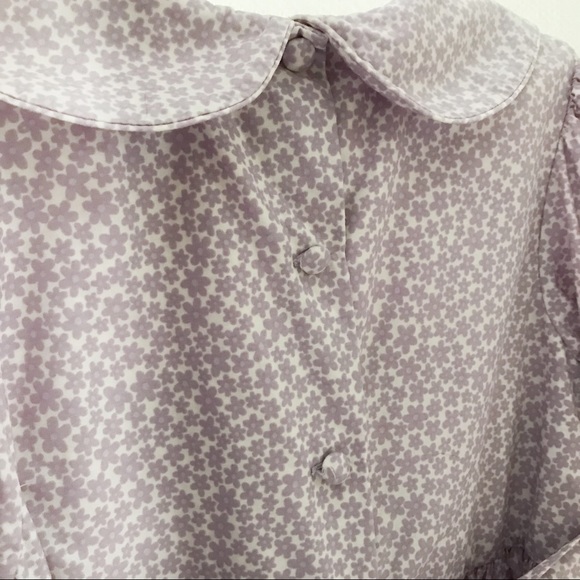 🌸SOLD!🌸 {Strasburg, 10Y} lilac Smocked dress - Picture 6 of 7